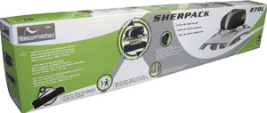  Roll over image to zoom in Green Valley Sherpack 158002 Folding Roof Box